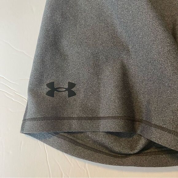 Under Armour Mid Rise muddy gray volleyball dance bike shorts 5” small - Picture 5 of 11